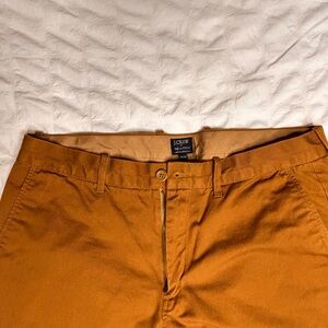 J. Crew Men's Orange Chinos